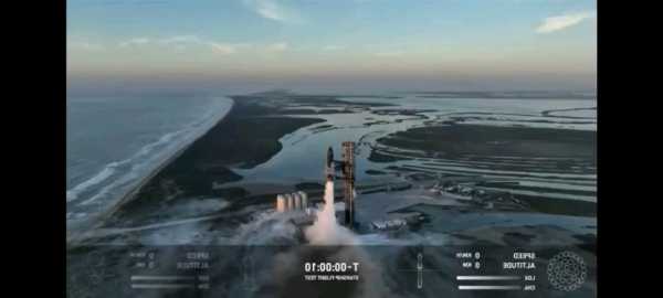 马斯克SpaceX星舰发射失败